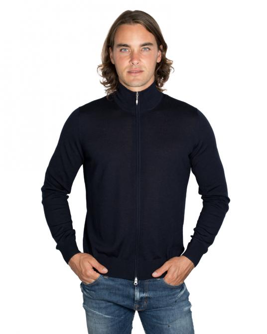 GRAN SASSO MAILLE ZIP TASMANIAN 