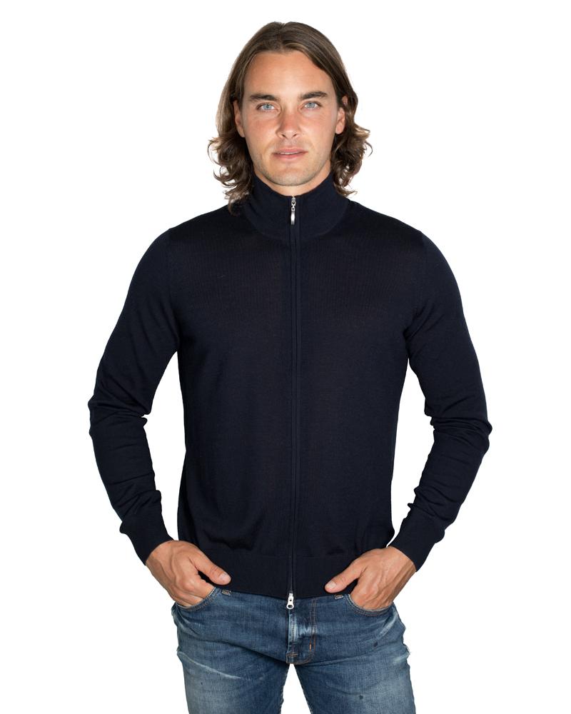 GRAN SASSO MAILLE ZIP TASMANIAN 