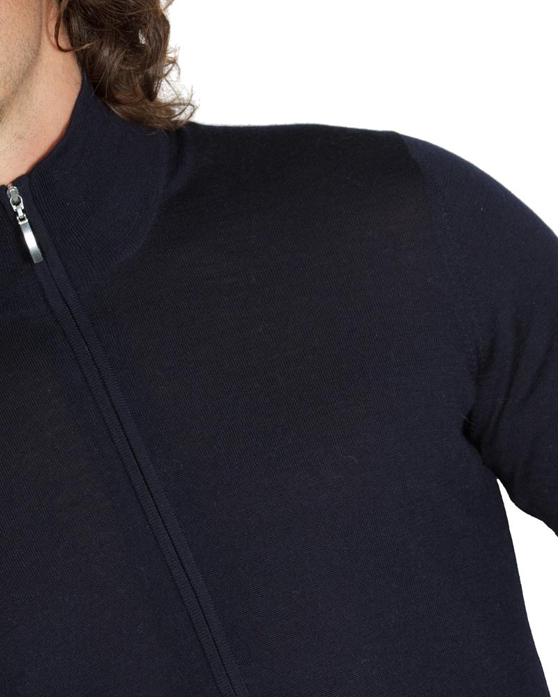 GRAN SASSO MAILLE ZIP TASMANIAN 